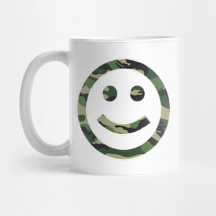 smile icon army Mug